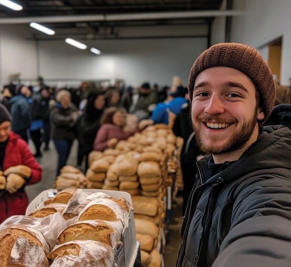 Bozeman’s Food Bank: Where Selfies Outnumber Donations